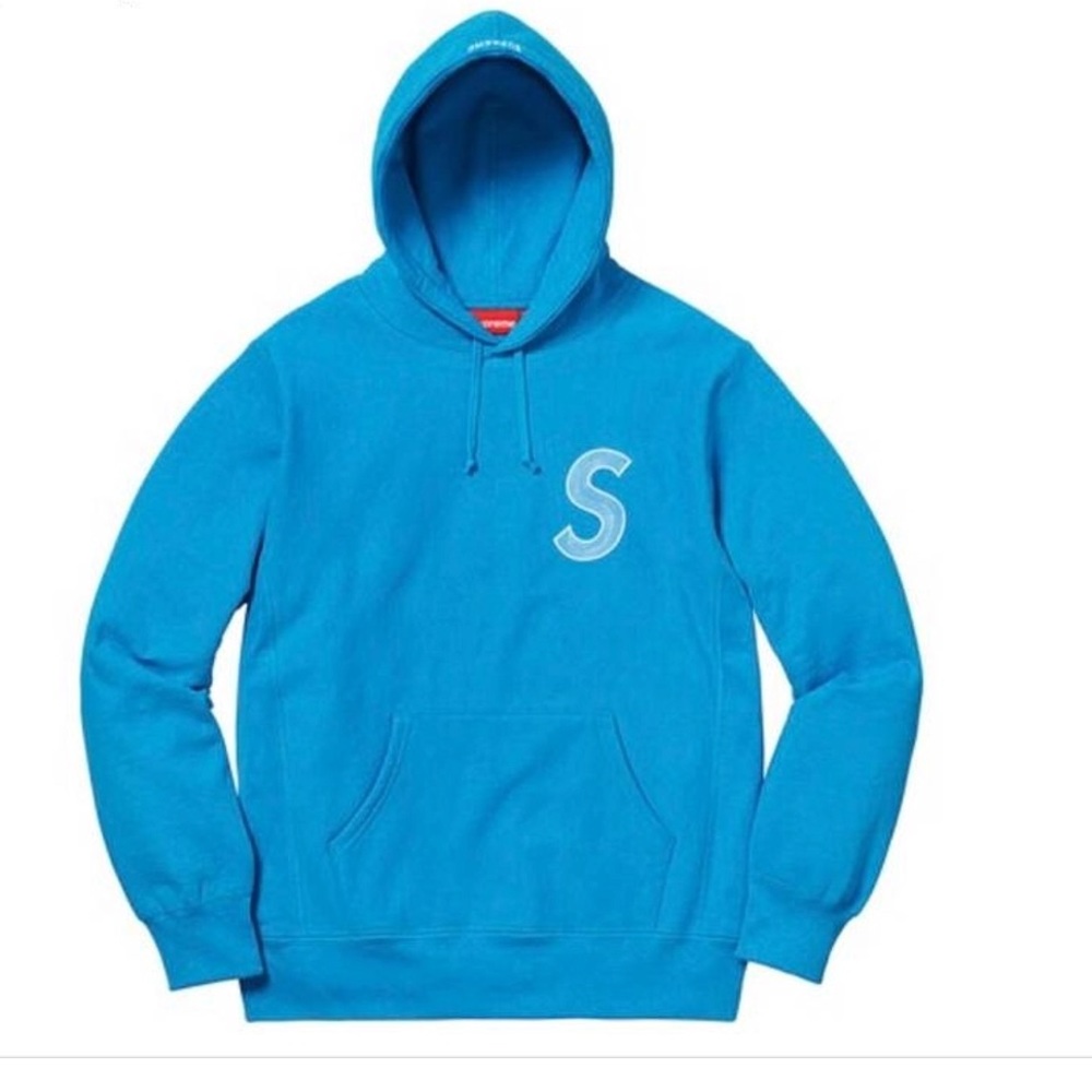 Supreme S logo hoodie